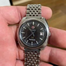 RADO Automatic Vintage Mackenzie Watch 35mm Stainless Steel Band USED JP item