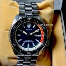 Condition Ultra Rare Black Bullet 7s26 02k0 Rare  Bracelet SKX A53