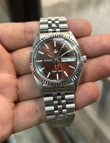 Rado Automatic Purple hourse Brown Dial Swiss Men’s watch