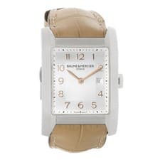 Baume & Mercier Women's Hampton Classic Stainless Steel Quartz Watch MOA10081