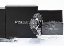 New battery [MINT] TAG Heuer Formula 1 WAZ1110 Black Quartz Men's Watch JAPAN