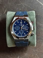 Vacheron Constantin Overseas 49150 Blue Dial Mens Watch Papers 2017