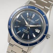 SEIKO Watch Presage Style60 s  Model SARY223 Blue Dial Automatic Men s Excellent