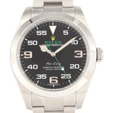 Authentic Rolex Air-King 116900 Stainless Steel Mechanical Automatic Random ...