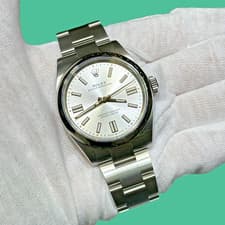 2026 NEW Rolex Oyster Perpetual 134300 41mm Silver Dial Oyster Bracelet