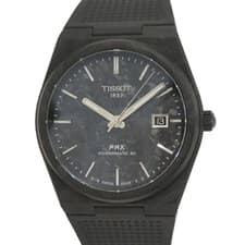 Tissot Prx Powermatic 80 40Mm Carbon Self-Winding Black Dial T137.907.97.201.00