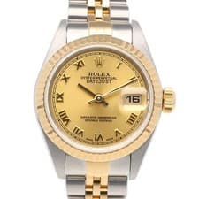 ROLEX Datejust Watches 79173 Stainless Steel K18 yellow gold P-number used