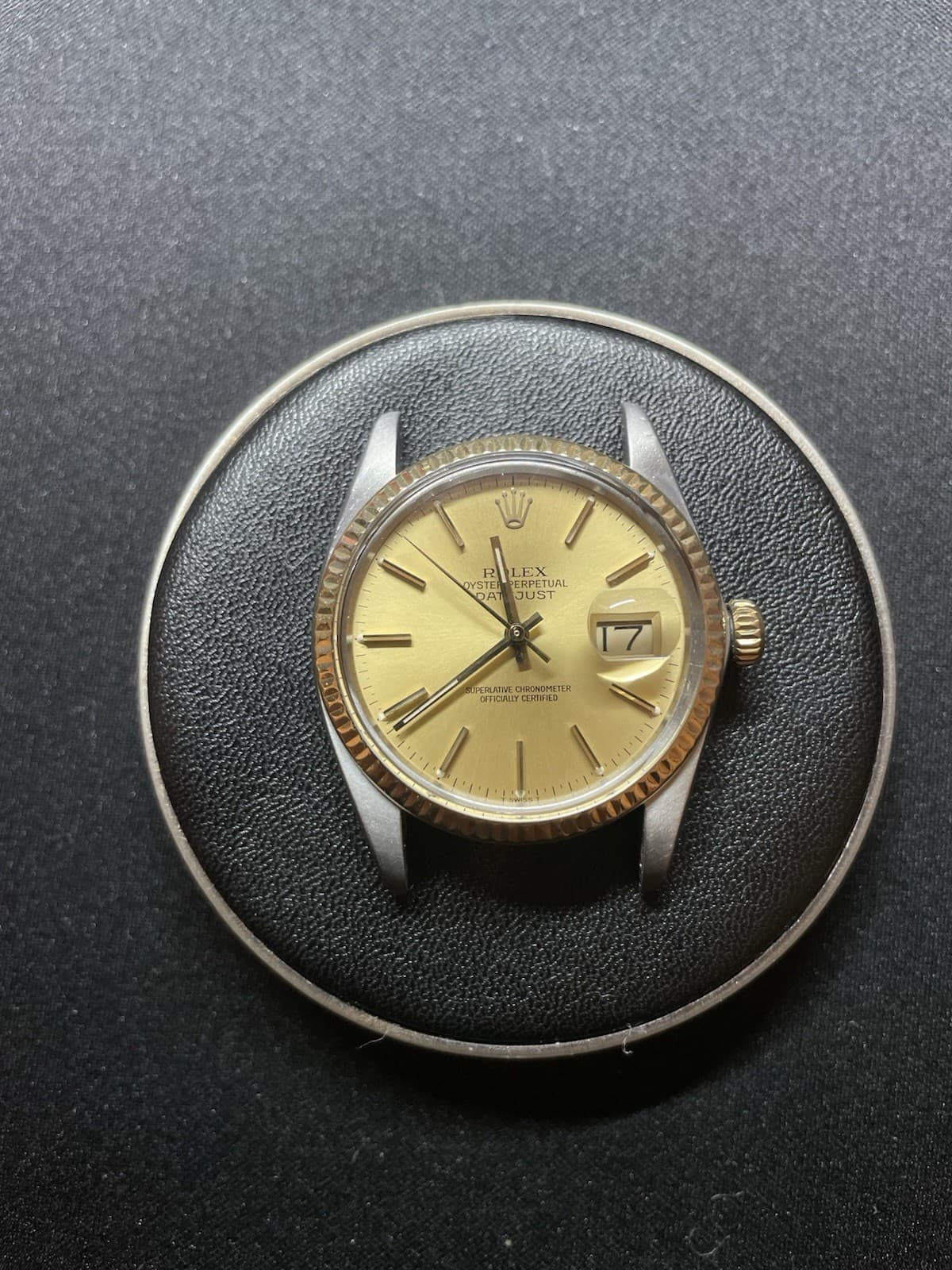Rolex Datejust 16013 36mm - Head Only Champagne Dial