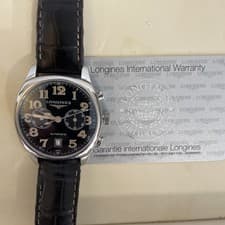 Longines Spirit Flyback 42MM  Automatic Chronograph Box and papers COSC Mint 