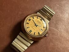 Vintage Glashutte Spezimatic 26 Rubis Men's Watch  GUB for repair