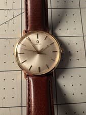 1964 Omega Classic 131.026 || 14K Yellow Gold Watch || Leather Strap