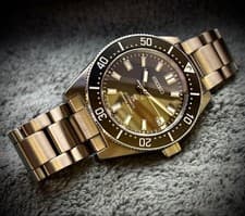 SEIKO SBDC101 Diver 200m Watch Navy Dial Stainless Steel Band Automatic