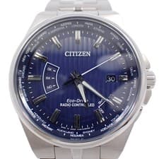 Citizen Collection World Time Eco-Drive Radio-Controlled Men's Watch CB0161-82L