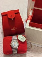 omega constellation iris womens watch