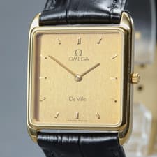 [Near MINT w/Paper] OMEGA De Ville Cal.1377 Vintage 1982 Quartz Women's Watch