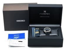 Seiko Prospex SBBN051 Quartz Marine Master 35th Limited Tuna Blue Black 1000m