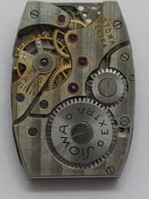 Vintage Stowa Extra TANK watch Movement Cal. ETA 756 Good Balance Main Spring