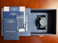Muhle Glashutte SAR Rescure Timer with Navy Blue Dial on Bracelet M1-41-02-II-MB