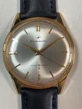 Seikomatic 30 Jewels Men's Automatic Vintage SD Dial Gold Indexes Watch