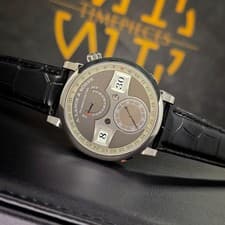 2025 A. LANGE & SOHNE ZEITWERK 148.038 18K WHITE GOLD 44MM COMPLICATIONS B&P