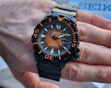 Rare Seiko "Halloween" Monster SRP311J Gen 2 Automatic 200m Dive Watch VGC