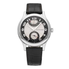Chopard L.U.C. Quattro 18k White Gold Silver Dial Manual-Wind Watch 161903-1001