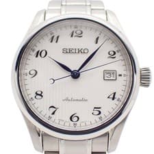 SEIKO Presage Mechanical Automatic Men's Watch SARX037 White Dial Stainless