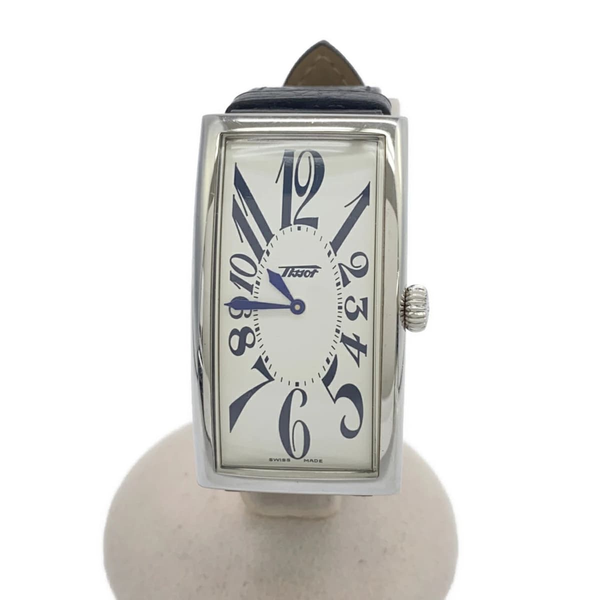 Used Tissot Heritage Banana Z181 Quartz Wristwatch, White Dial, Working From Jap