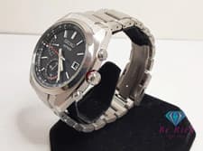 SEIKO Astron SBXY017 8B63-0BA0 Titanium Radio Solar Watch Silver JP