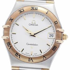 OMEGA 1312.30 Constellation Date Quartz Men s Good Condition 943352 Used