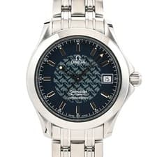 Omega Seamaster 120 Jacques Mayol Watch 2500-80 Blue