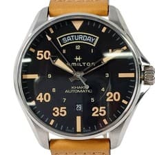 HAMILTON H646450 KHAKI Aiation Day Date Automatic Winding Men's