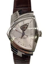 HAMILTON Ventura Open Heart H245150 Men's Watch From Japan G0415