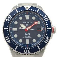 Seiko PROSPEX SNE435P1/V157-0BT0 Solar Diver 200 Watch Used From Japan