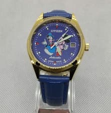 Citizen Mickey & Donald 4-281080KT Blue Dial Vintage Men's Watch Japan