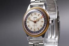 [Near MINT] ORIS Big Crown Pointer Date 7400B Purple 32mm Automatic Men's Watch