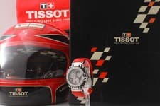Limited [Near MINT w/Box] Tissot T-Race MotoGP 2007 Red Band Quartz Men's Watch