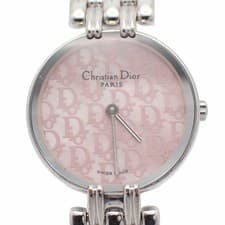 Christian Dior Baghira Quartz Ladies Used Watch with Pink Mother-of-Pearl Dial