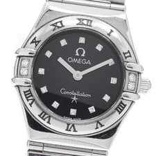 OMEGA 1566.56 Constellation Quartz Ladies Watch From Japan G0425