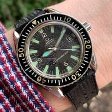 1968 Omega Seamaster 300M Divers Ref. 166.024 67 Automatic Date Wristwatch