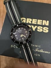 Blancpain Swatch Green Abyss Fifty Fathoms Automatic