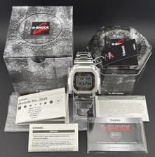 Casio G-SHOCK GMW-B5000D-1C TS / BT / MB6 Full Metal Square Quartz Watch - BNIB