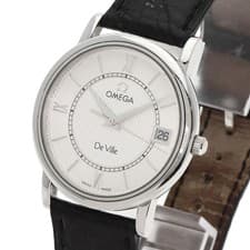 Omega 7814.31 De Ville Prestige Watch Stainless Steel Working