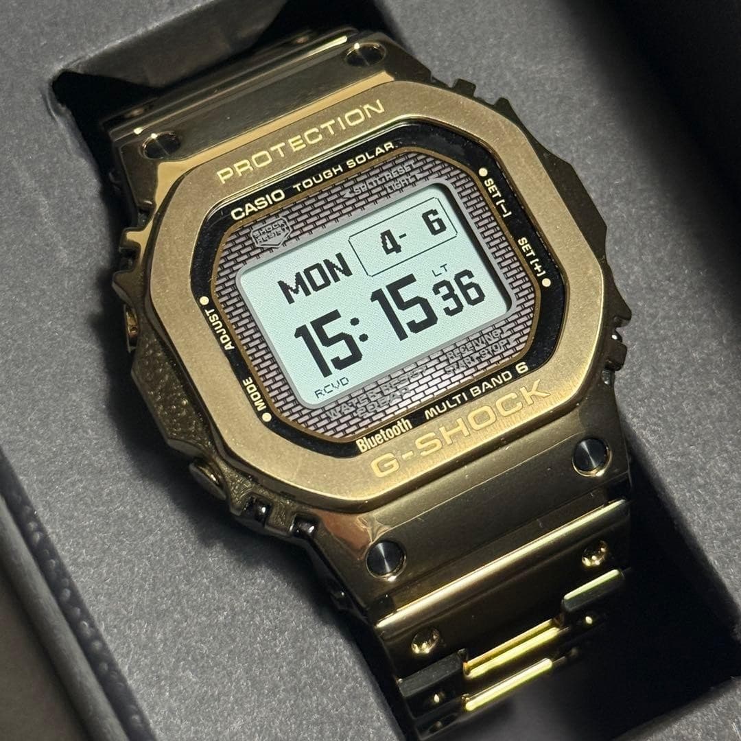 G-SHOCK GMW-BZ5000GD-9JF Gold MIP LCD