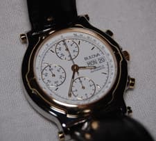 Swiss Made BULOVA AUTOMATIC CHRONOGRAPH  98C07 17 Jewels Valjoux 7750