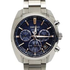 Seiko Astron SBXC049 5X53 0AJ0 GPS Solar Blue SS Men s Watch From Japan