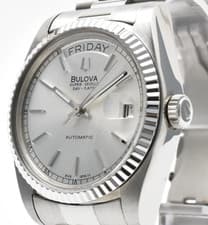 Vintage 1979【Exc+5】 BULOVA Super Seville 4410101 Day Date Automatic Men's Watch