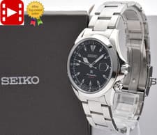 🎦[Unused w/Box] SEIKO Alpinist 6R35-00E0 SBDC087 Black Automatic Men's JAPAN