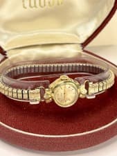 TUDOR Ladies Vintage 1960’s *+BOX&PAPERS* Manual Gold Cocktail Watch - 1673