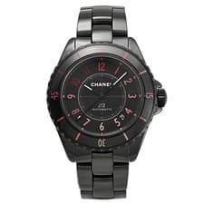 CHANEL J12 BLUSH Caliber 12.1 38mm Limited Edition H10312 black/arabic Dial
